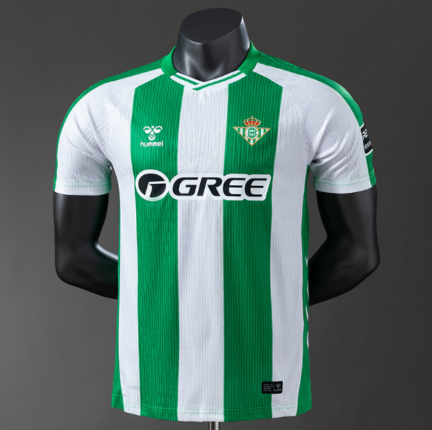 2025-26 Real Betis Home Soccer Jersey Shirt Player Version